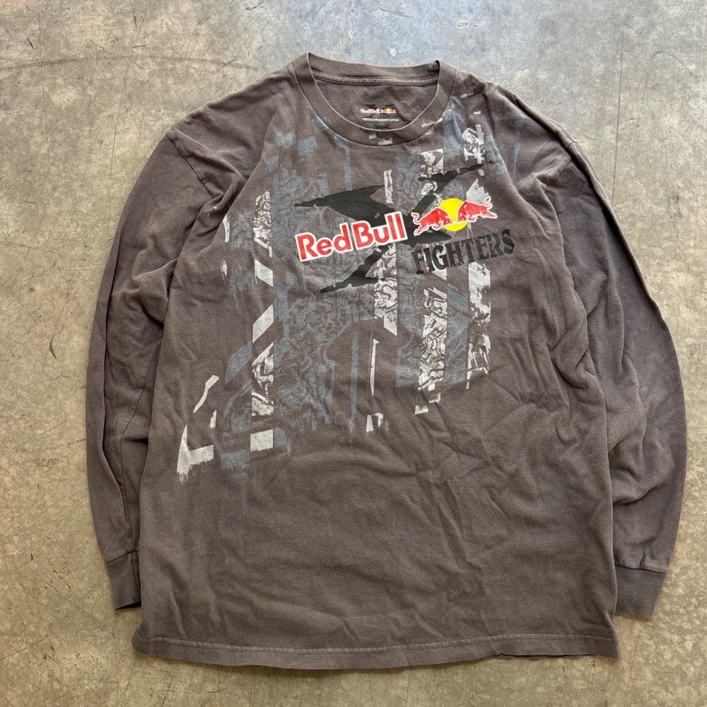 Y2K Red‎ Bull Fox Racing Xtreme Shirt Size XL